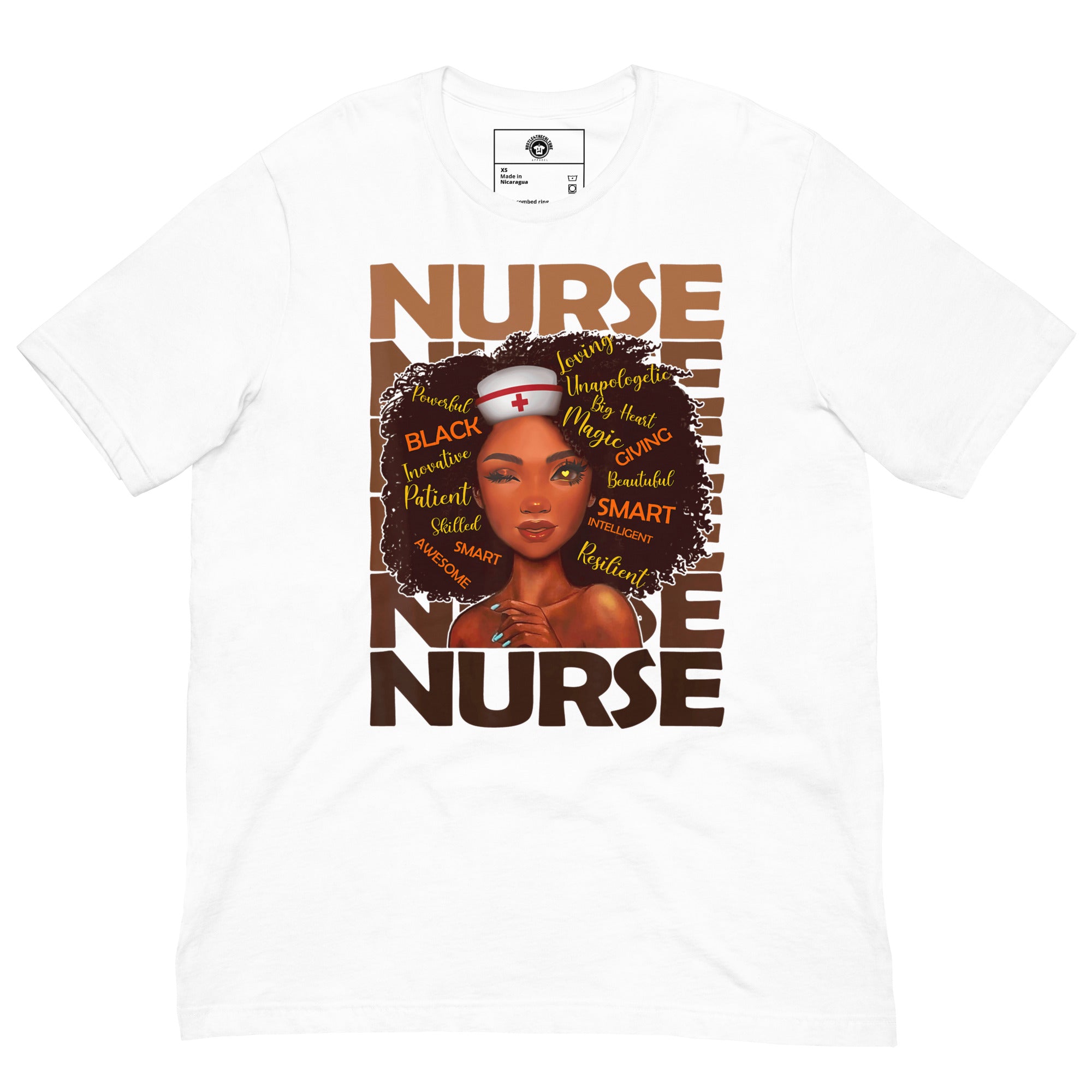 Black Smart Awesome Nurse